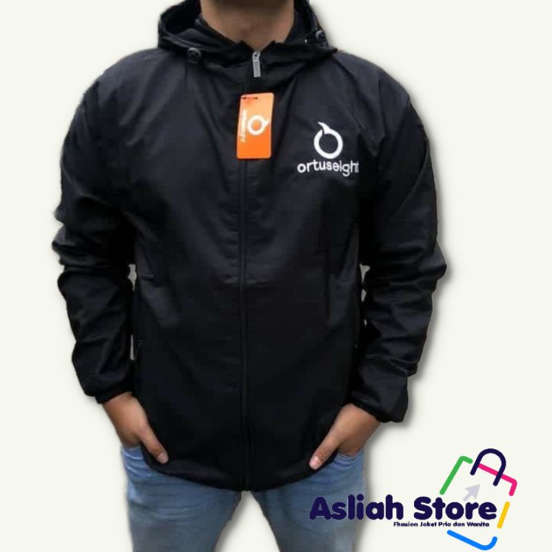 JAKET PARASUT ORTUS OLAHRAGA RUNNING BOLA KEREN