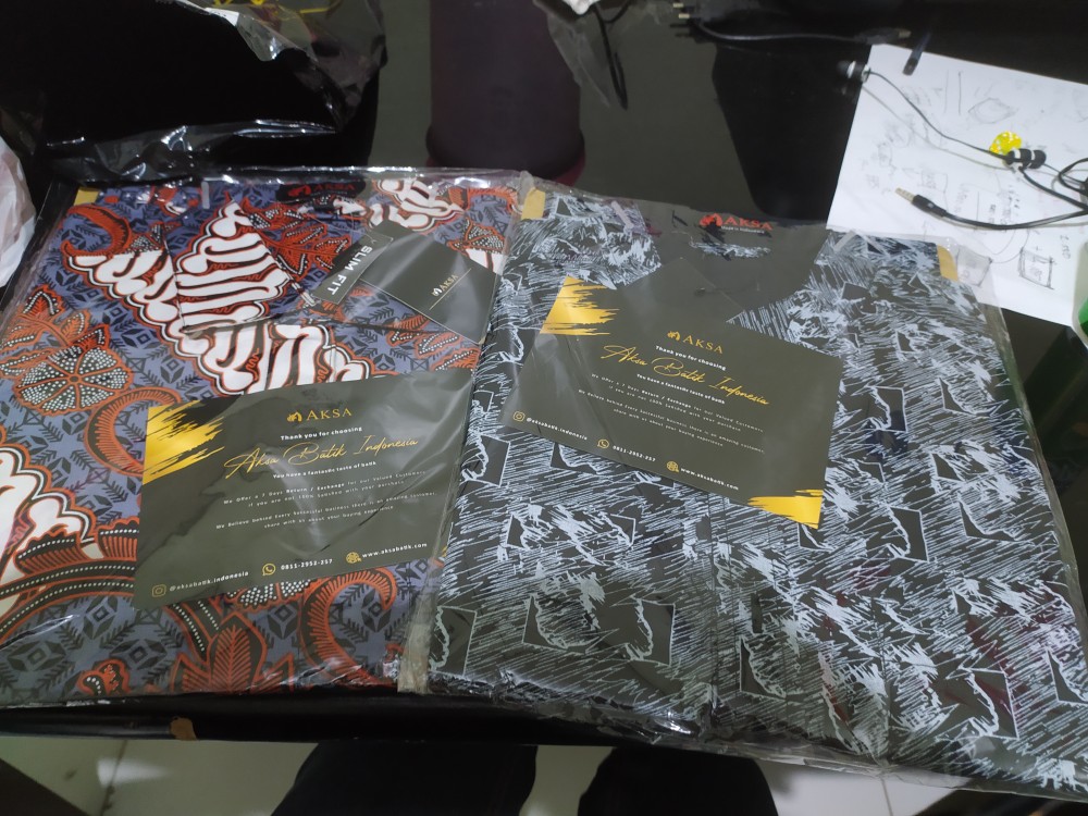 Hem Pendek Casual Aksa Batik Nelson