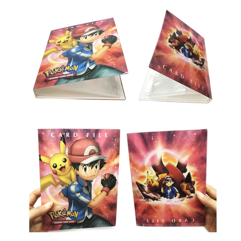 240pcs Buku Album Koleksi Kartu Game Pokemon GX Fast Dragon Carby Untuk Hadiah Ulang Tahun Anak