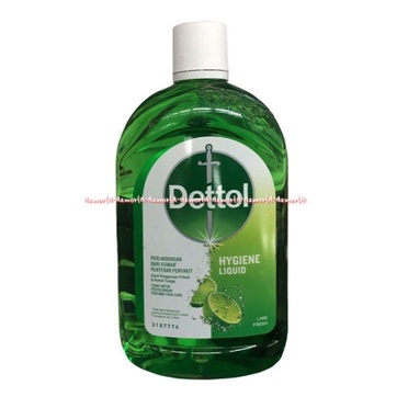 Dettol Hygiene Liquid Lime Fresh 500ml Perlindungan Dari Kuman Detol Hijau Anti Bakteri Disinfektan Multi Fungsi