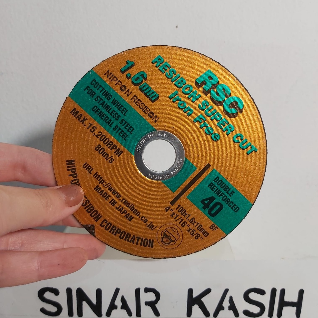 batu selep potong RSC resibon 4 inch