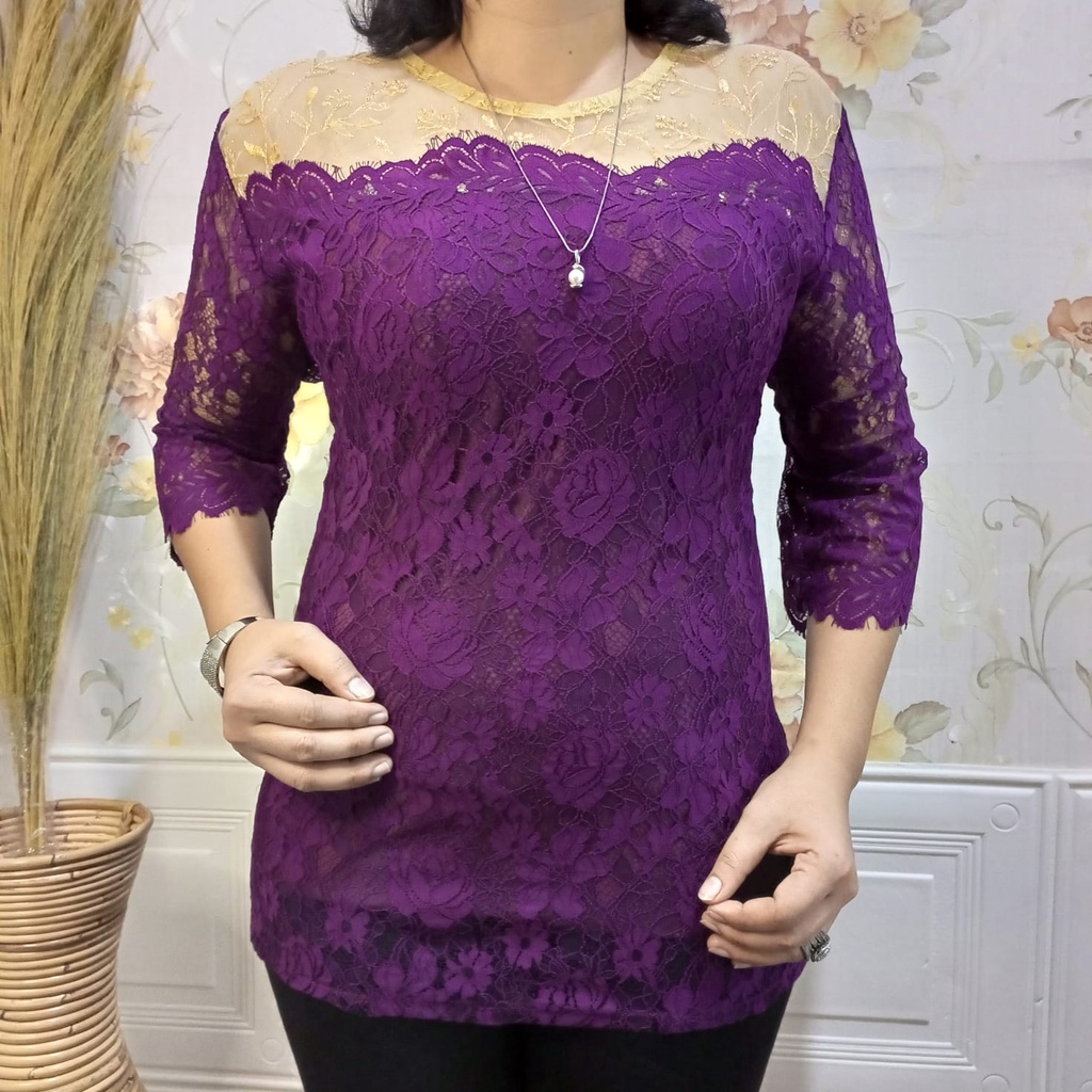 Atasan kebaya semifrancis mix tile