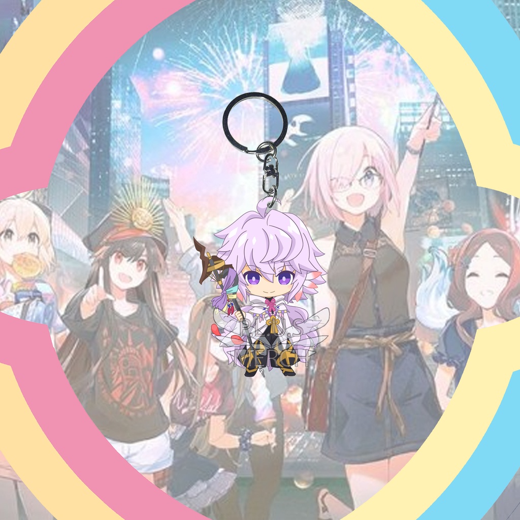 Gantungan Kunci Fate Grand Order Merlin - Key Chain - Souvenir - Anime - Ganci - Ganci Anime - FGO