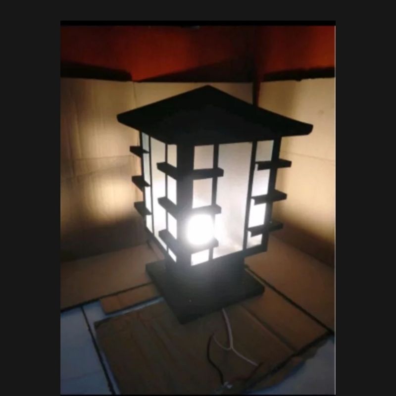 Lampu Pilar Pagar Outdoor Lampu Taman Minimalis