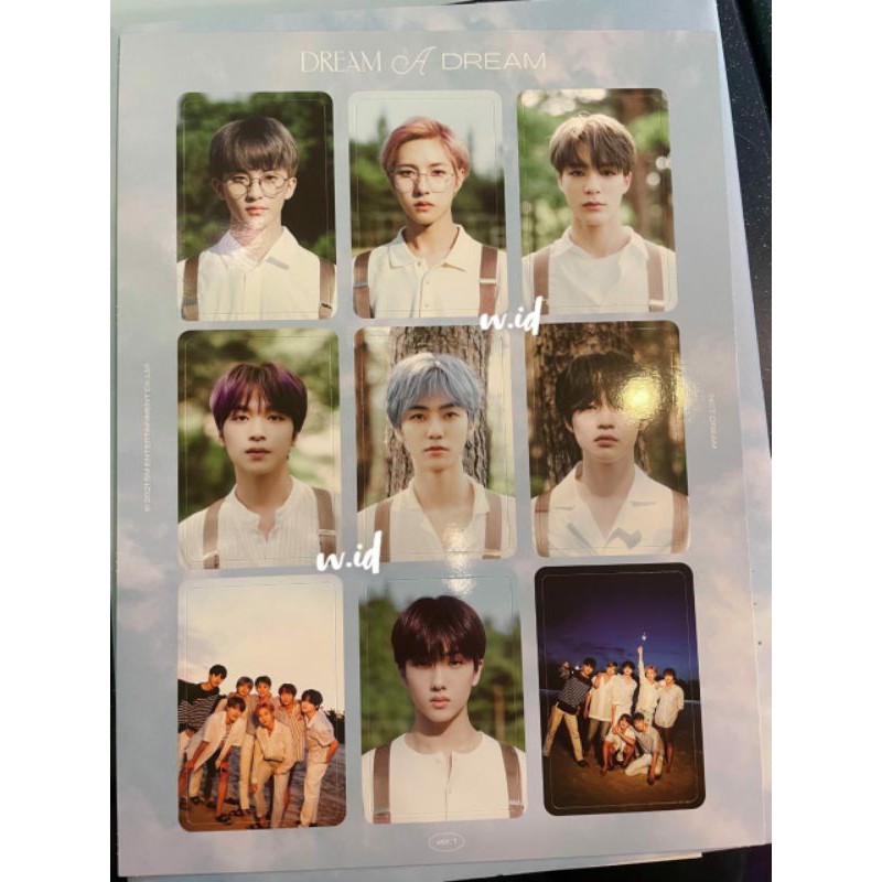 [SHARING] Nct Dream : Dream A Dream Photobook | Mark Renjun Jeno Haechan Jaemin Chenle Jisung Pc DAD