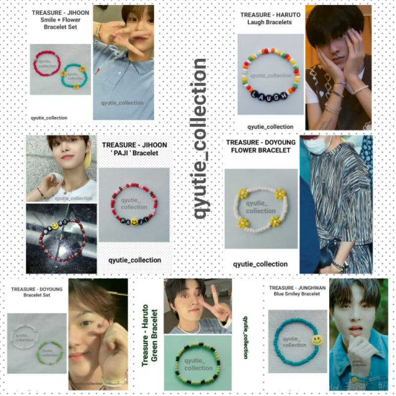 TREASURE BEADS BRACELET / GELANG MANIK KPOP