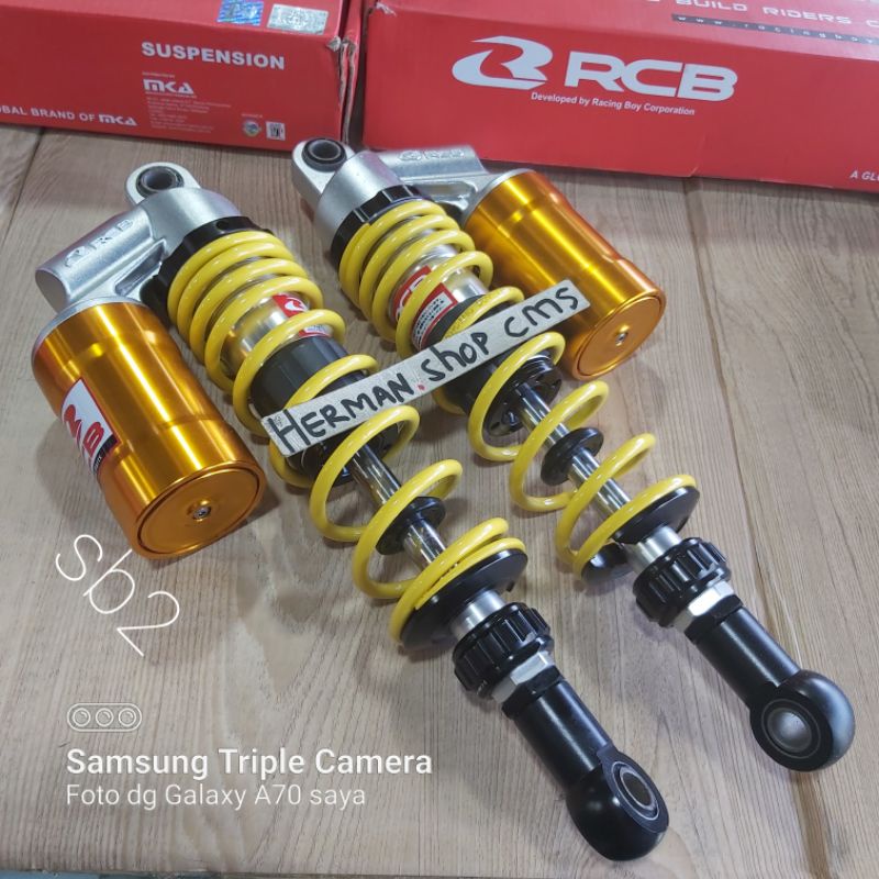 Shockbreaker RCB MB2 Black Premium Rx king - Tiger - Supra - karisma - GL - Jupiter z 1 - Vega R - Fizr - Supra Fit - shogun - smash - Motor Bebek  Shock rcb sb2 Jupiter - Fizr - Rx king - Tiger - Supra - karisma / shockbreaker rcb sb2 rx king tiger 350mm-7