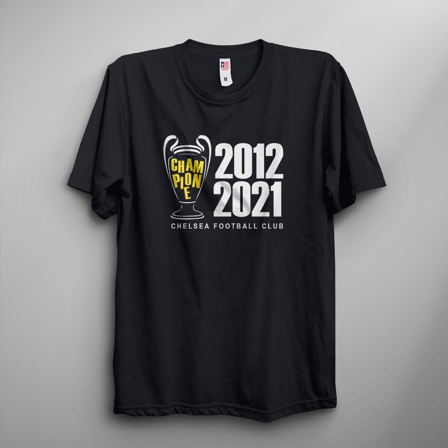 KAOS DISTRO BOLA CHELSEA CHAMPIONS