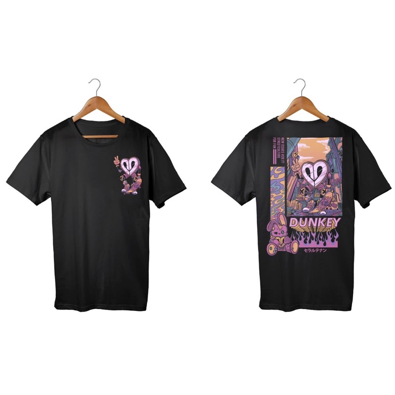 dunkey tshirt skate doll | tshirt pria | kaos distro pria