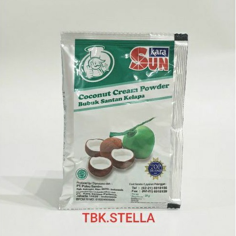 

SUN KARA BUBUK SANTAN KELAPA COCONUT CREAM POWDER 20 GR