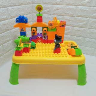 MAINAN BALOK LEGO MEJA DUPLO BESAR SET SUSUNAN RAIL BOLA MAINAN BALOK LEGO MEJA DUPLO BESAR SET SUSUNAN RAIL BOLA