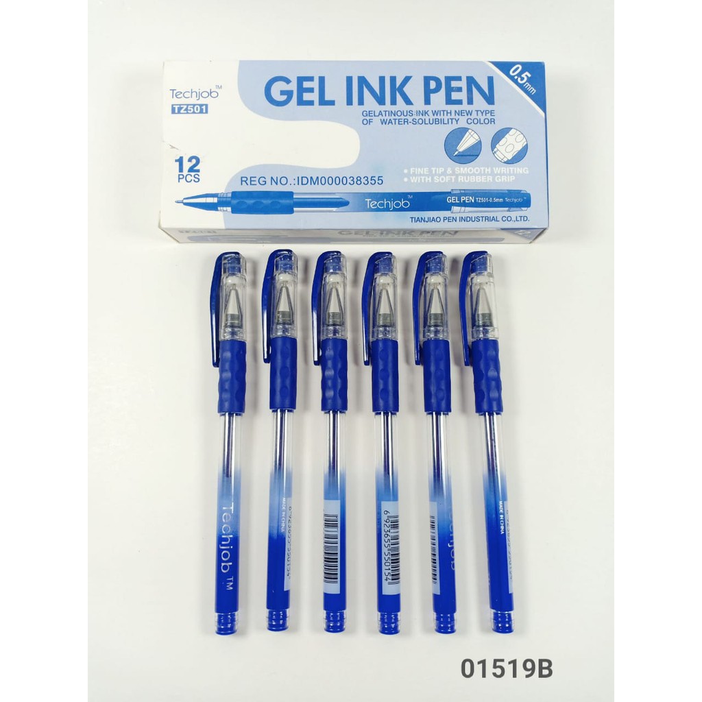 

Pulpen Gel Techjob TZ 501 0,5mm - 01519B