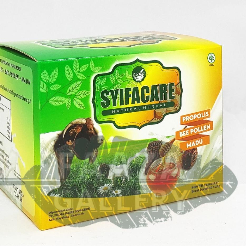 

パ Susu Kambing Etawa SyifaCare Mengandung Propolis BeePolen Dan Madu Khasiatnya Baik Bagi Kesehatan Tubuh Original Asli Terbaru