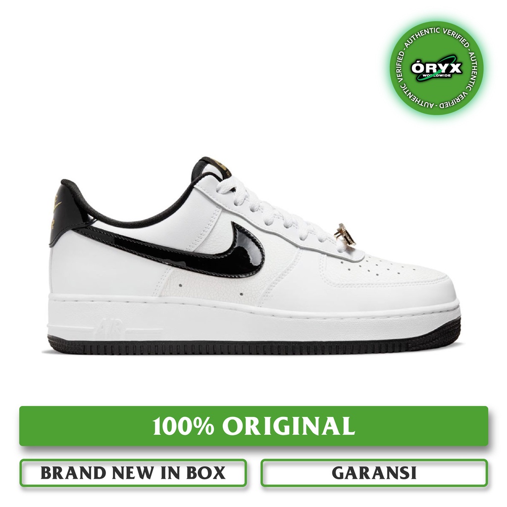 N*ke Air F*rce 1 '07 LV8 / AF 1 LV8 World Champ / White / Black / Pure Platinum (DR9866-100) 100% OR