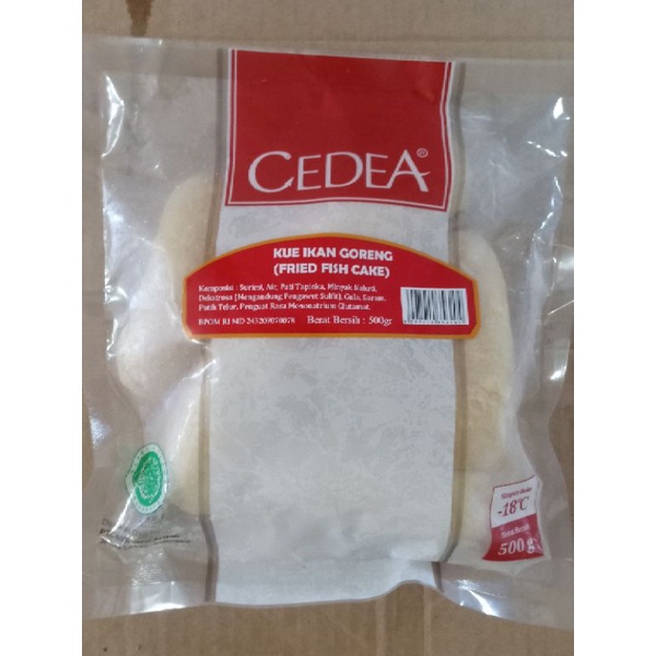 

Cedea kue ikan goreng 500gr