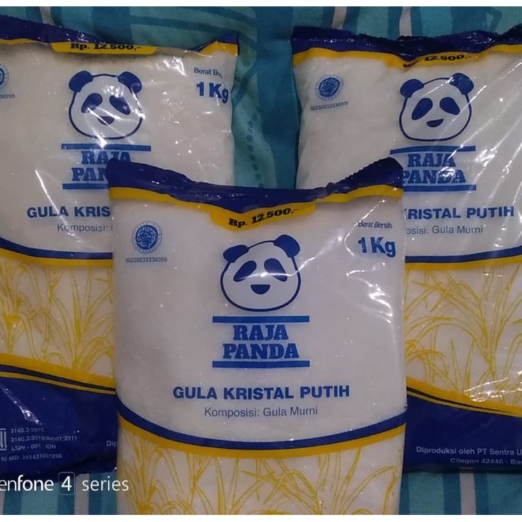 Gula Pasir Gula Putih Cap Raja Panda 1 Kg