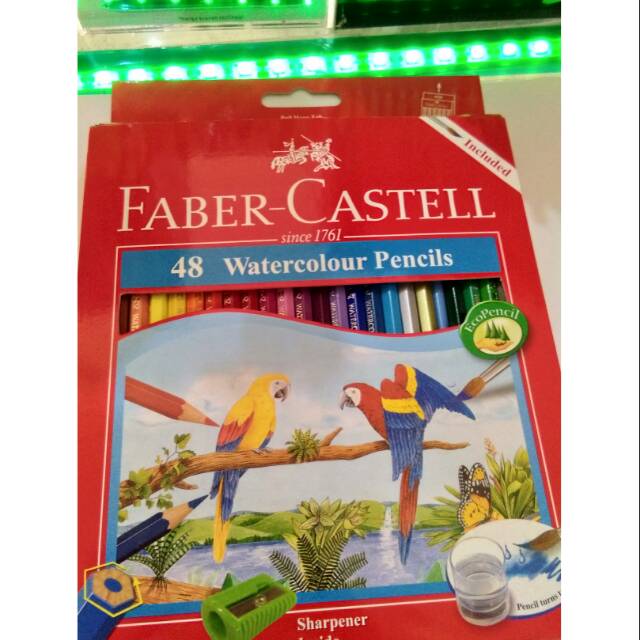 

Pensil 48 Warna Aquarel Water Colour Faber Castell