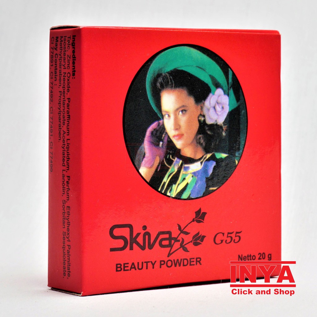 BEDAK SKIVA G55 4A KUNING LANGSAT 20gr - COMPACT POWDER