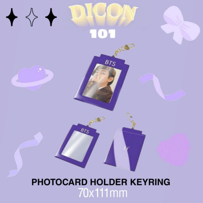 KEYRING BTS DICON 101 SHARING