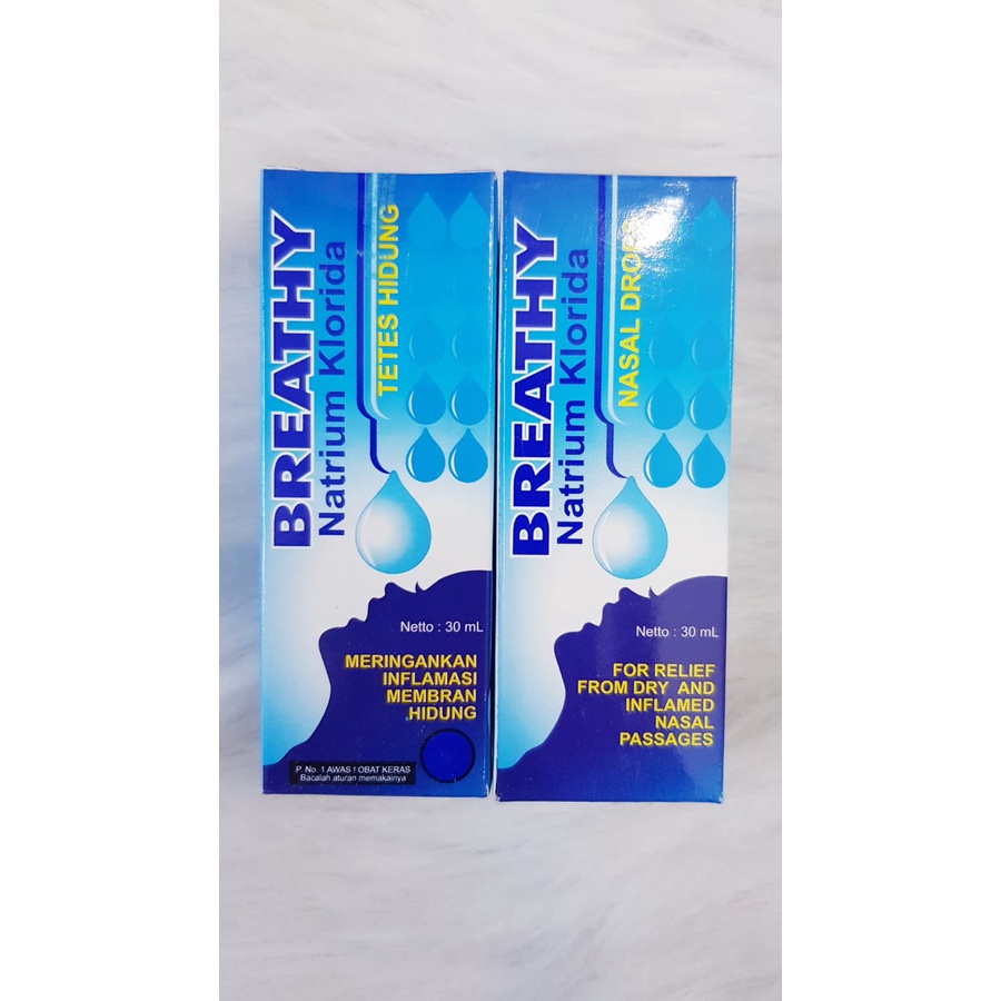 Breathy Nasal Drops / Tetes Hidung 30ml