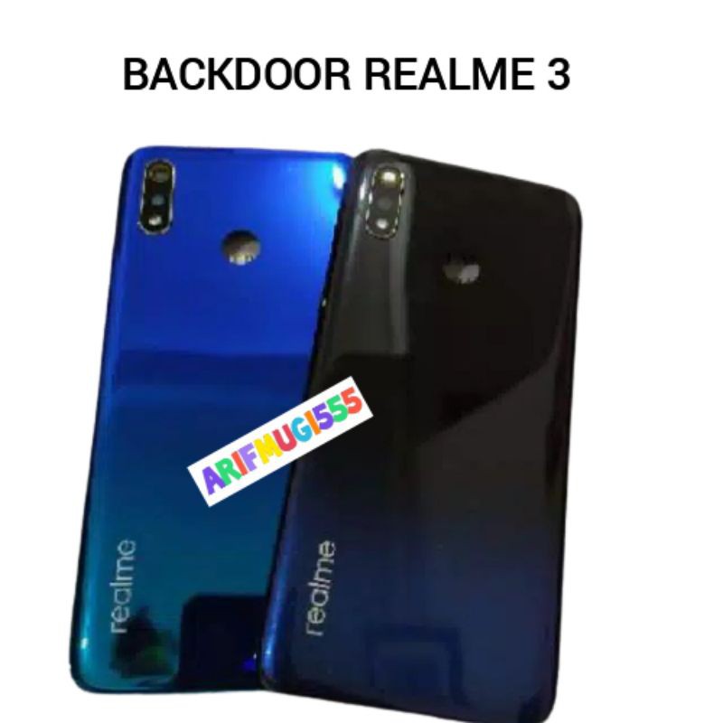 Back Cover Kesing tutup belakang Realme 3