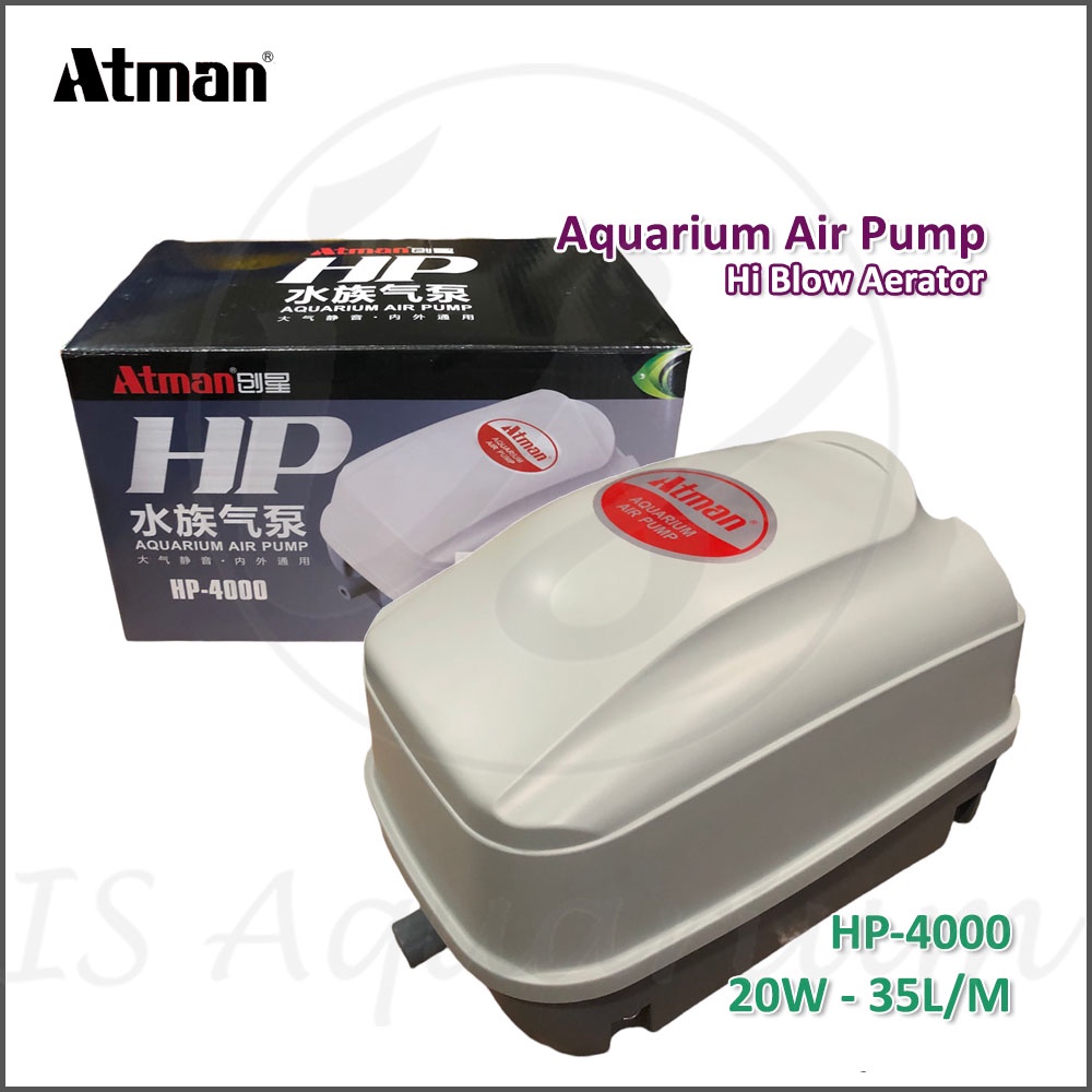 Atman HP-4000 Pompa Udara Aerator High Performance Air Pump Hp4000
