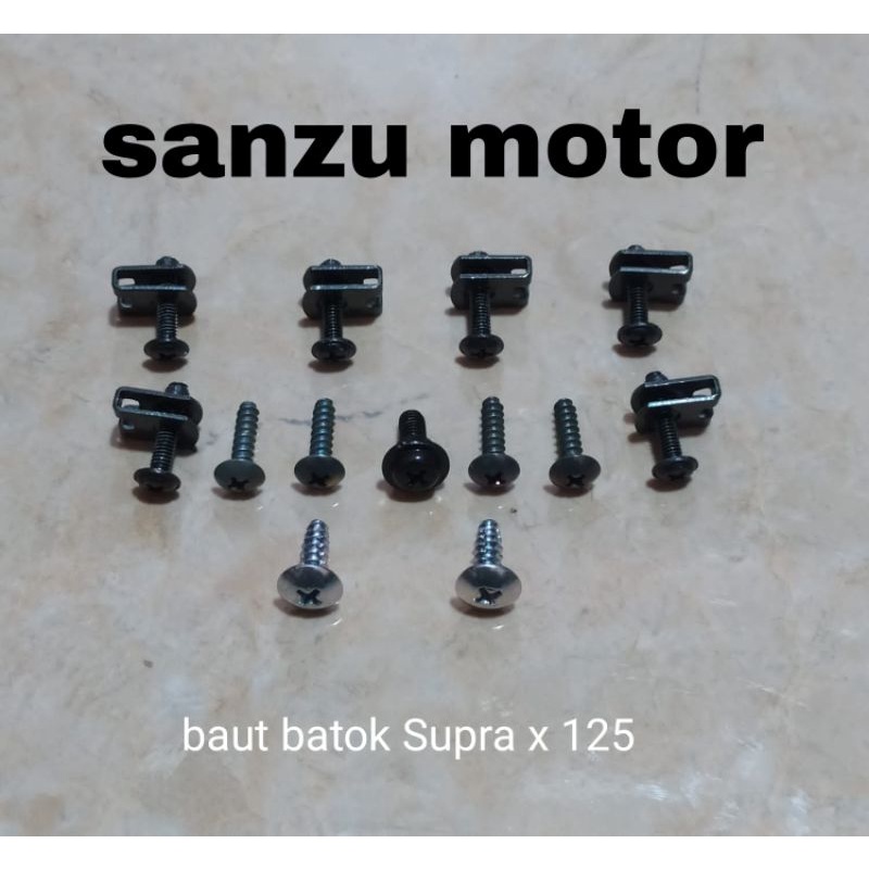 baut batok kepala supra x 125
