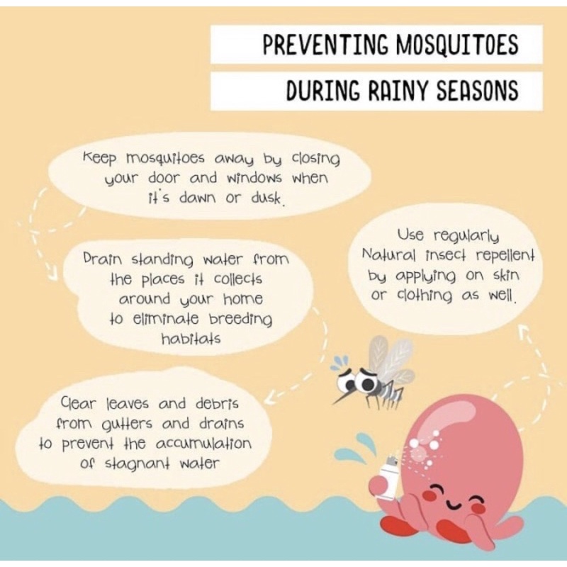 Mizo Mosquito Repellent Spray 30ml | Spray Anti Nyamuk