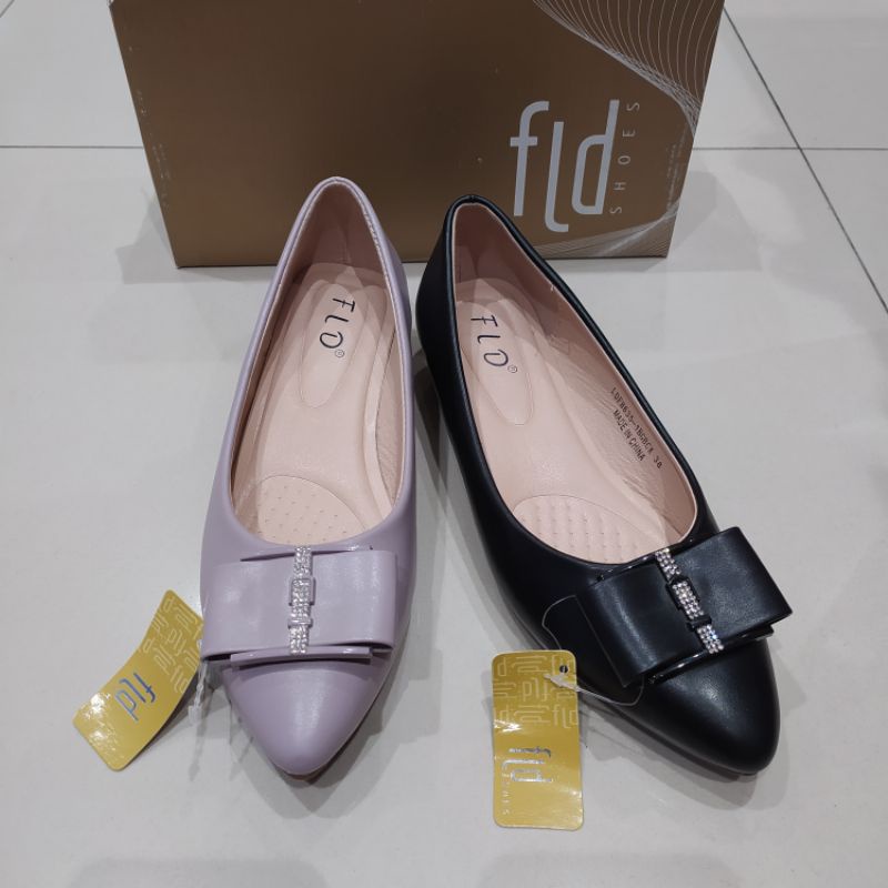 sepatu kerja FLD hak 3cm model terbaru