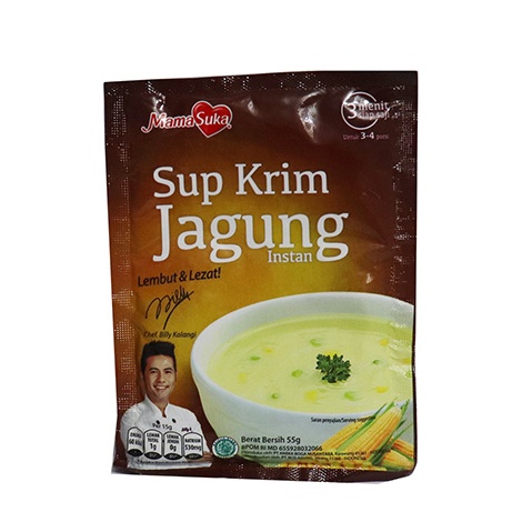 

Mama Suka Sup Krim Jagung Instan 55gr