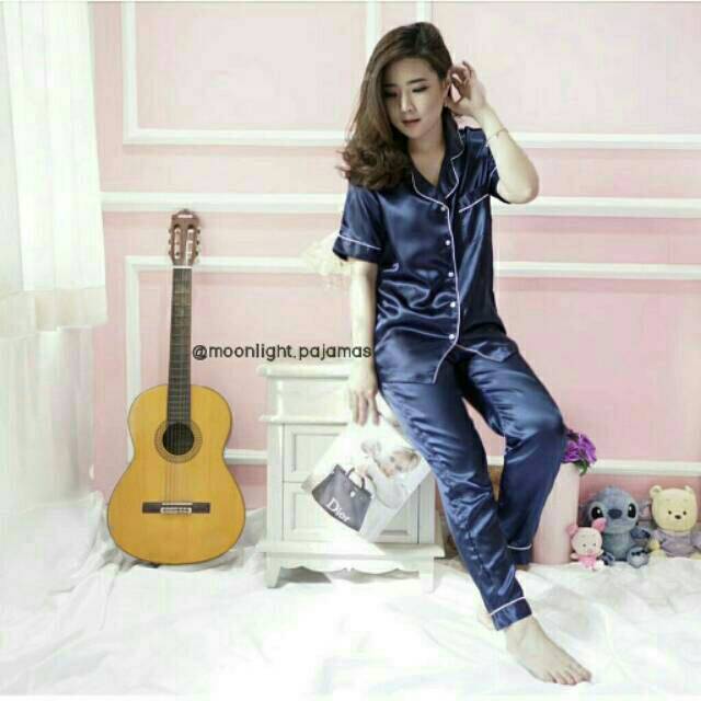 Cp baju tidur lingerie piyama polos, baju pendek celana ...