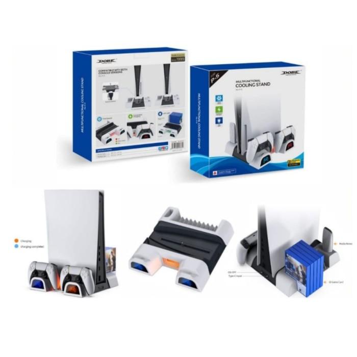 Nay | Ps5 Multifunctional Cooling Stand Dobe Tp5-05100 Kualitas Terbaik