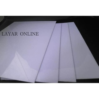 Akrilik Putih Susu 3mm 60x60cm Potongan Lembaran Custom Akrilik Putih Susu 3mm 60x60cm Potongan Lembaran Custom