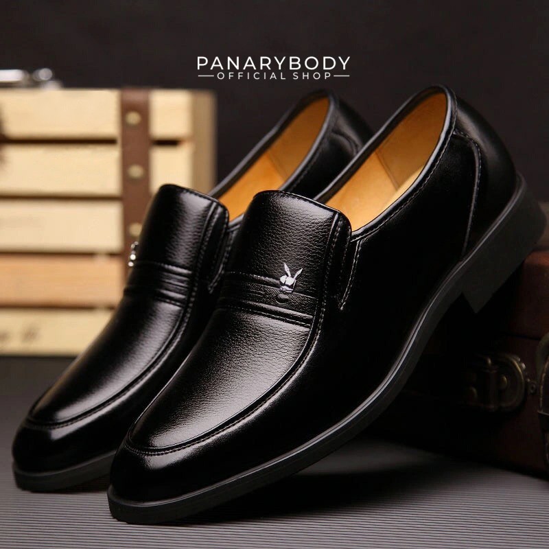 Sepatu Pria Sepatu Formal Tanpa Tali Sepatu Resmi  Sepatu Terbaru Sepatu Oxfords Sepatu Kerja Keren