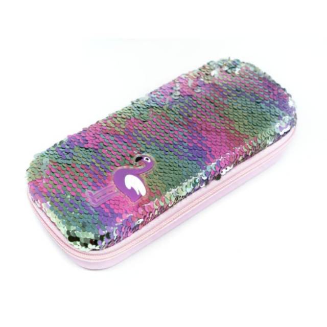 

Pencil Case Hardshell Sequin 7369