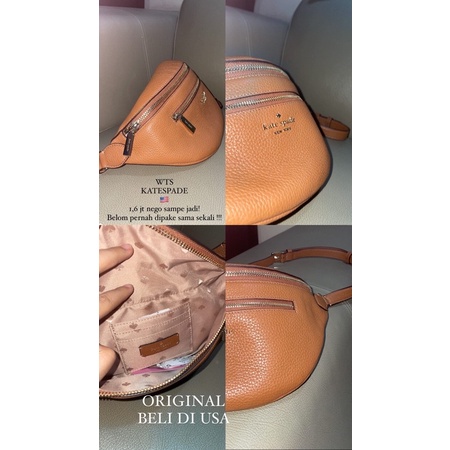 belt bag kate spade original usa beli sendiri diusa