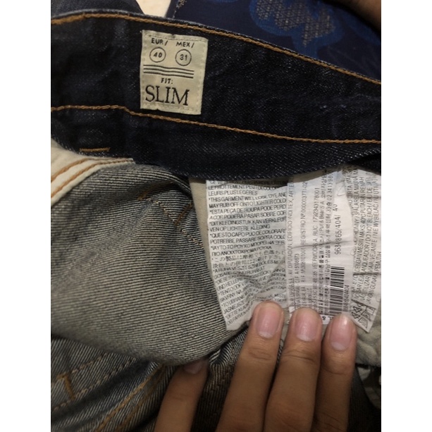 longpants celana pull and bear slim fit original authentic