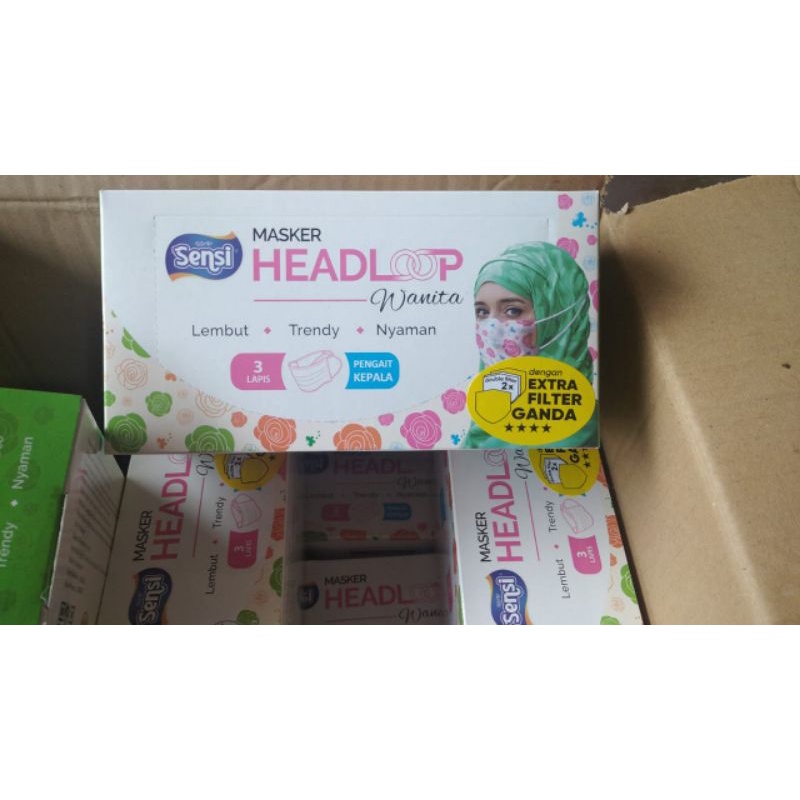 Masker Sensi headloop