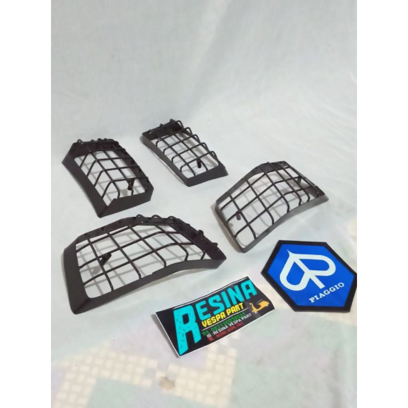 Grill send Vespa px PS set depan belakang