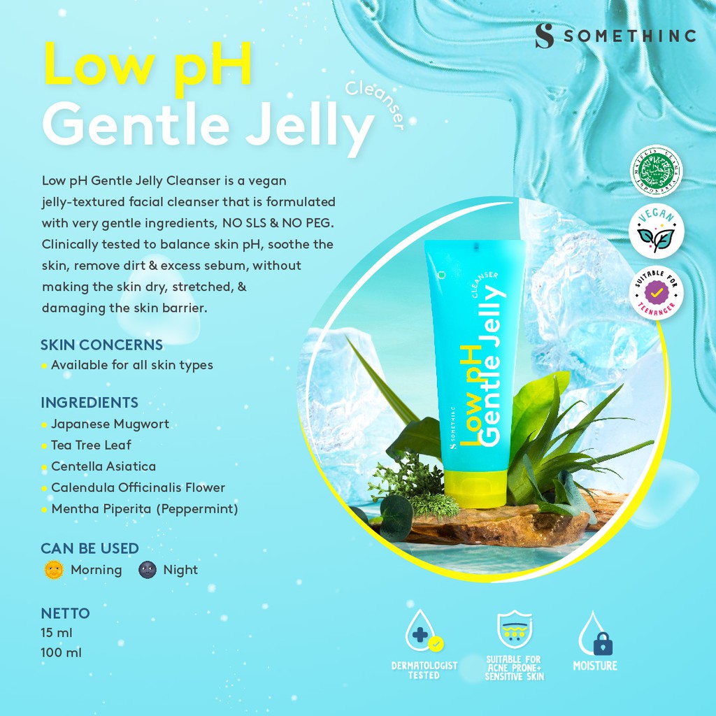 SOMETHINC Low pH Gentle Jelly Cleanser 15ml