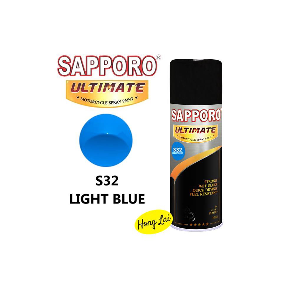 Sapporo Ultimate S32 Light Blue / Sapporo Spray biru muda / Pilok / Pylox
