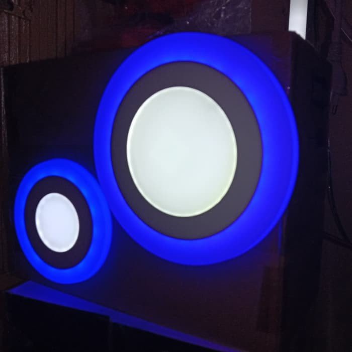 LAMPU LED DOWNLIGHT 2 WARNA  3+3 WATT