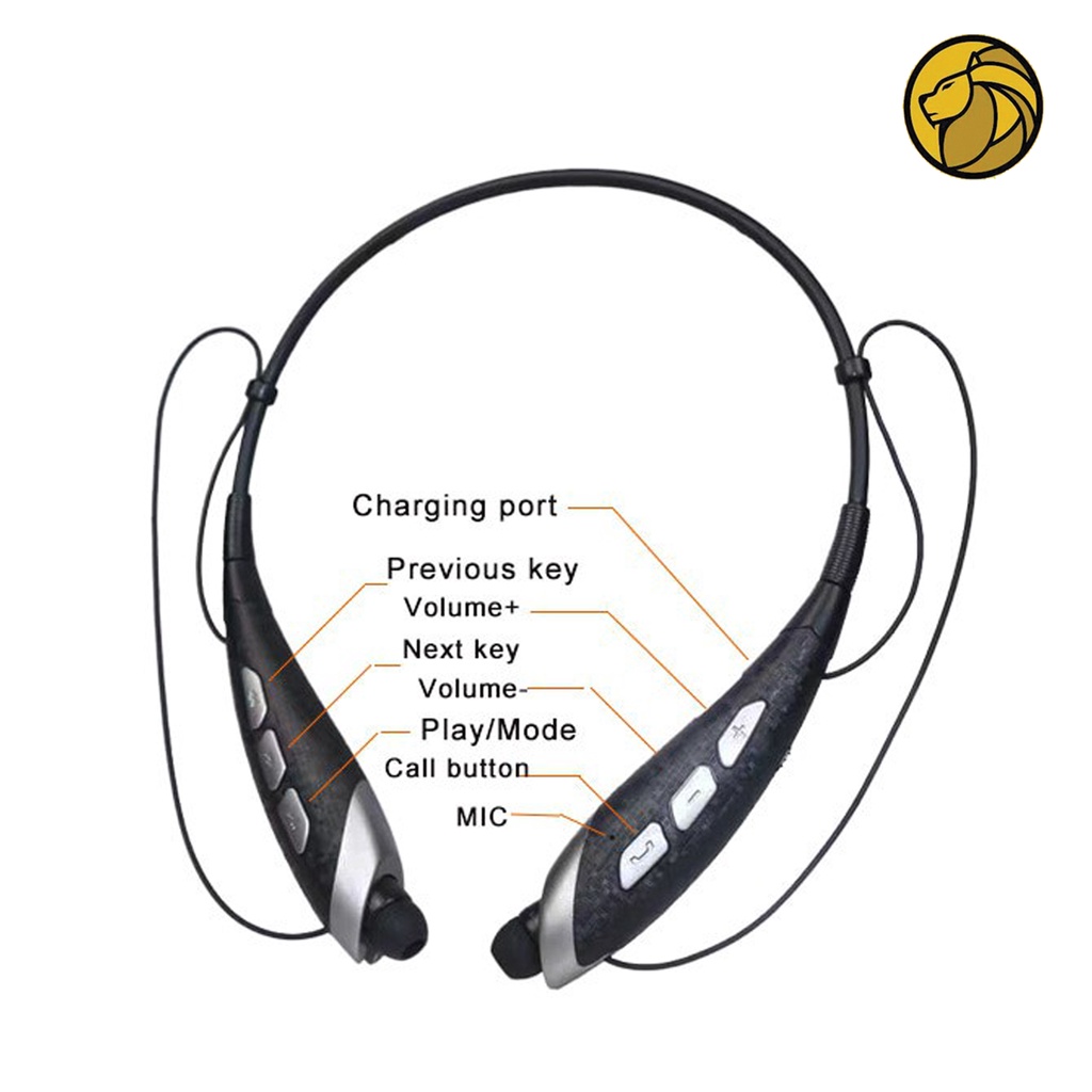 Headset Bluetooth Sport HBS-560 / Wireless Stereo Earphone