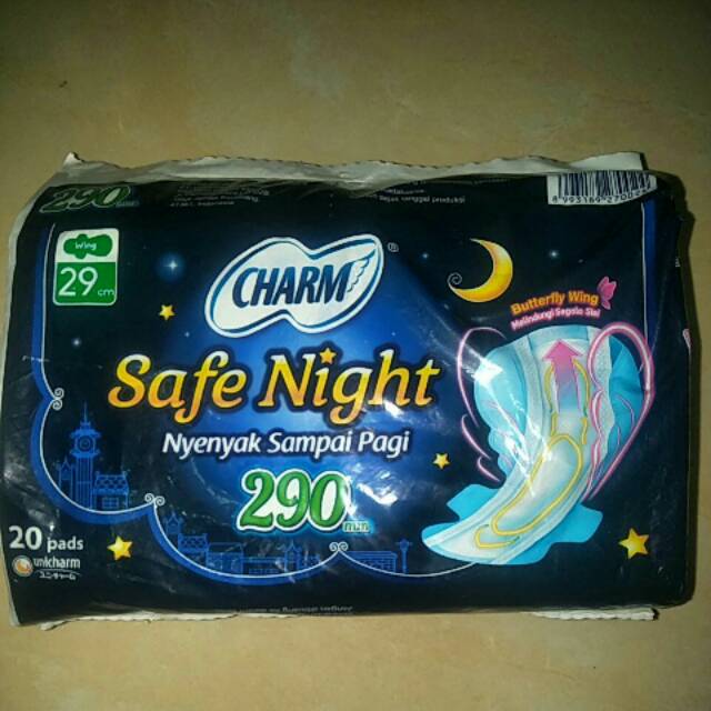Pembalut Charm Safe Night @29cm