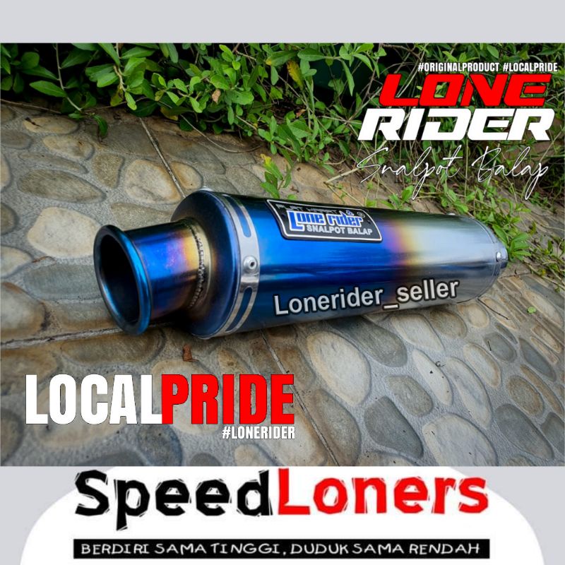 Lone Rider Original Selenser Blue Sanblast