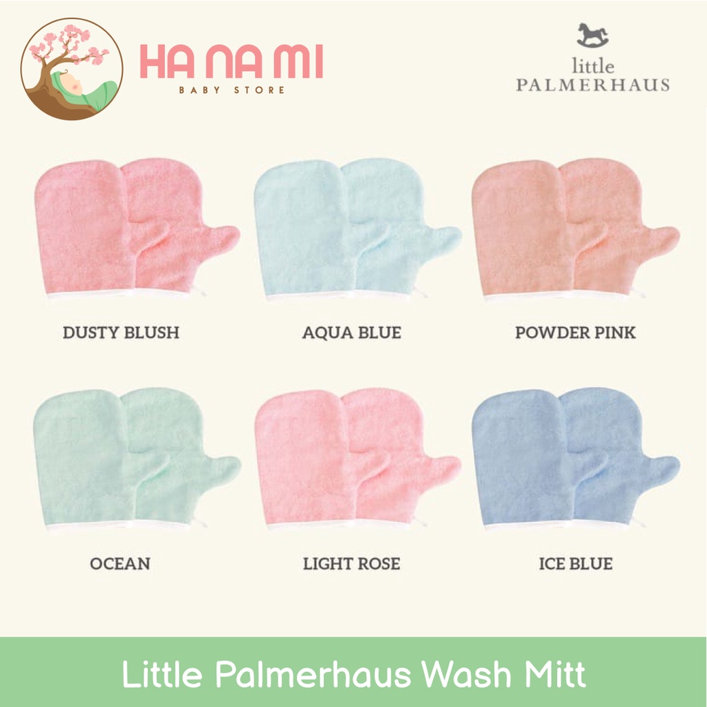 Little Palmerhaus BAM &amp; BOO  Bamboo Washmitt - Waslap Bayi