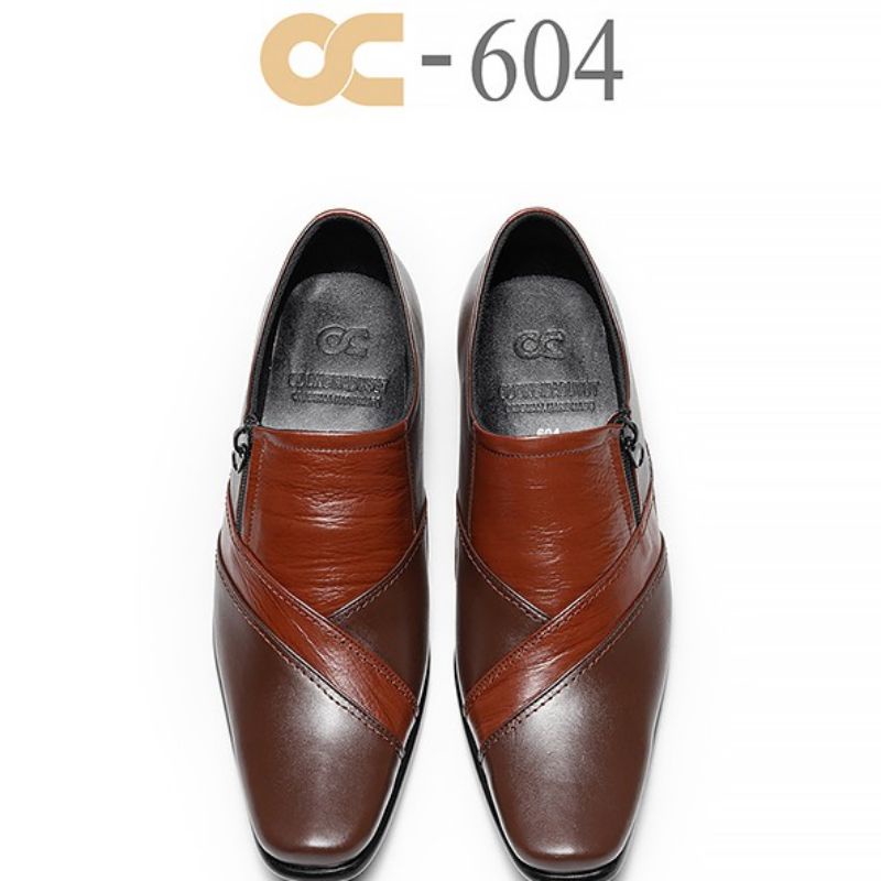 BEST SELLER 2022 SEPATU PANTOFEL PRIA KULIT ASLI OC-604