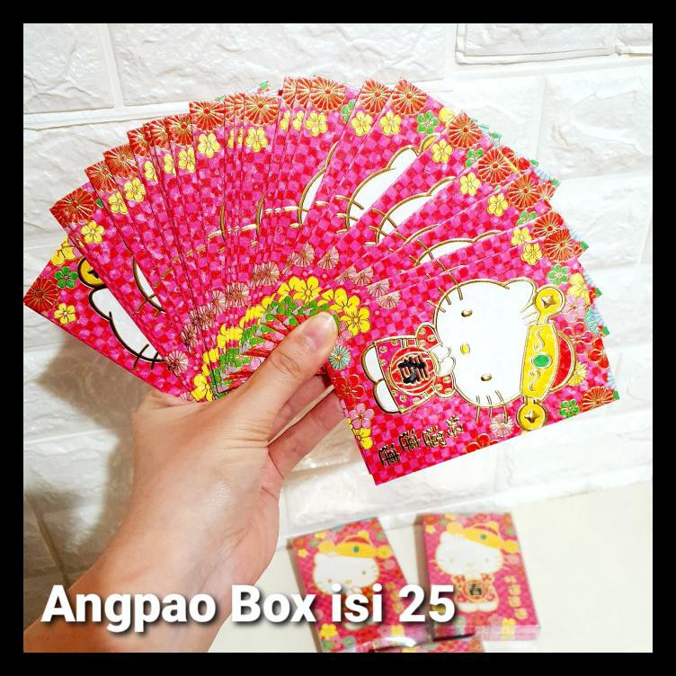 

ANGPAO HELLO KITTY ISI 25 ANGPAO ANAK ULTAH TAHUN BARU IMLEK MURAH TERMURAH