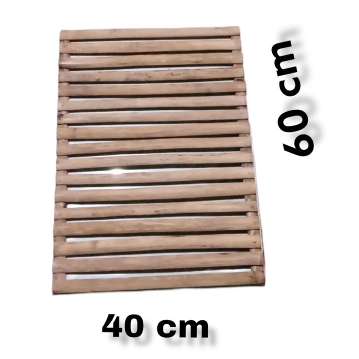 Footrest Bambu Alas Kandang kucing Kelinci Ayam Anjing Bahan Bambu Tatakan Kandang hewan Alas kandan