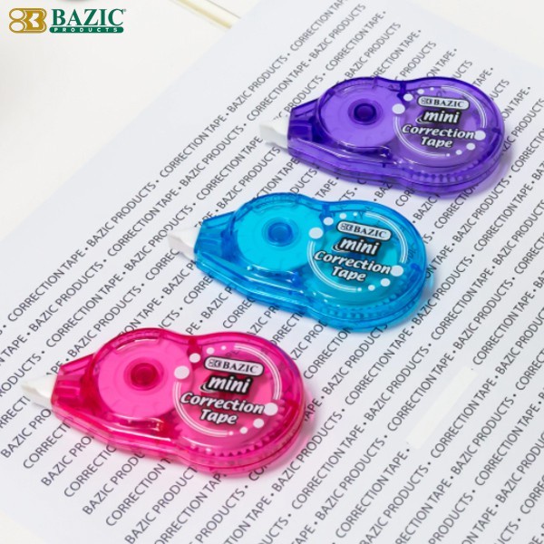 

Lucu Bazic Fashion Mini Correction Tape 5Mm X 6M - Pita Koreksi Berkualitas